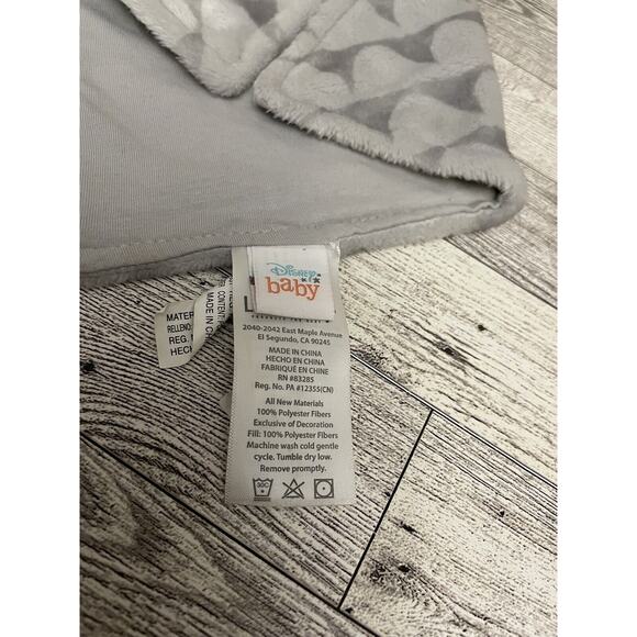 Disney Baby Lion King Simba Lovey Security Blanket Lambs and Ivy Gray Plush - Picture 2 of 7